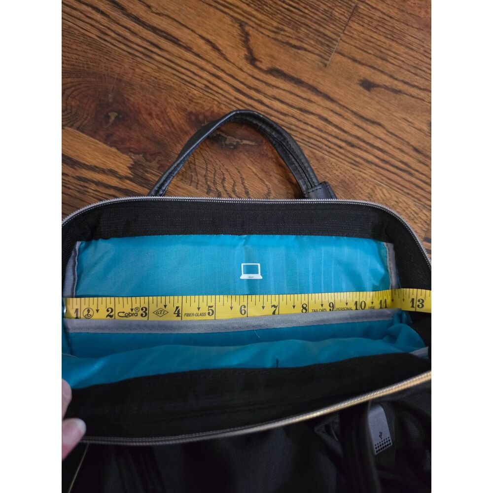 EUC Black Travel Laptop Backpack 15.6 inches - Picture 7 of 11
